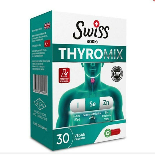 Swiss Bork Thyromix 30 Vegan Capsules