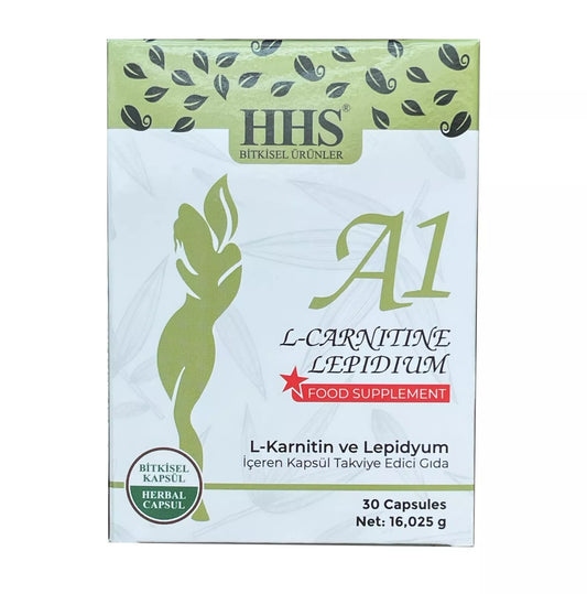 HHS A1 L-Carnitine & Lepidium 30 Capsules